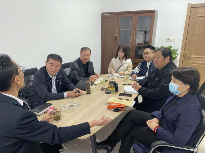 筑牢安全防線，沖刺年度目標--集團公司領(lǐng)導到泰弘公司、榮弘公司 檢查指導工作